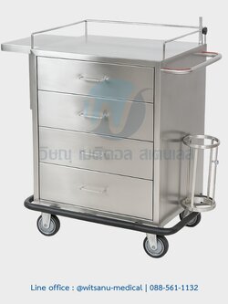 รถเข็นเครื่องมือ รุ่น 4 ลิ้นชัก