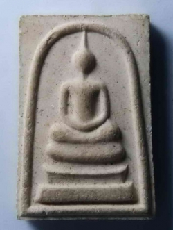 รหัสสินค้า พระสมเด็จ วัดต่างๆ 280 พระสมเด็จเนื้อผง หลังรูปเหมือนสมเด็จพุฒาจารย์โต พรหมรังษี วัดระฆังโฆสิตาราม กรุงเทพฯ ไม่ทราบปีที่สร้าง