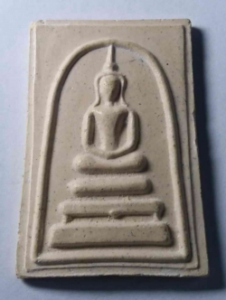 รหัสสินค้า พระสมเด็จ วัดต่างๆ 163 พระสมเด็จเนื้อผง ฐานขาโต๊ะ ไม่ทราบที่