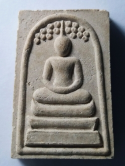 รหัสสินค้า พระสมเด็จ วัดต่างๆ 187 พระสมเด็จเนื้อผง พิมพ์ปรกโพธิ์ ไม่ทราบที่