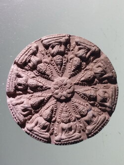 รหัสสินค้า พระไม่ทราบที่ 567 พระพุทธชินราชเนื้อผง พิมพ์งบน้ำอ้อย ไม่ทราบที่