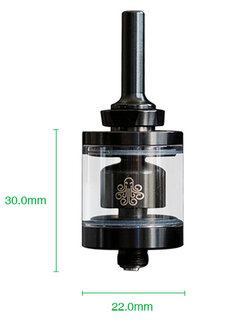 แก้วอะไหล่ ไม่มีอะตอม Cthulhu Hastur MTL RTA Mini 22mm 2ml