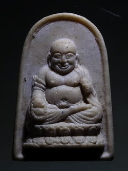 Antig FB 12693 พระสังกัจจายน์สมเด็จพระญาณสังวร รุ่นแรก ปี 2528 เนื้อผงเกสร วัดบวรนิเวศวิหาร พระผงหลักร้อย พุทธคุณหลักล้าน