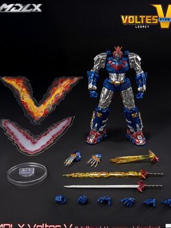 <Preorderถึง 5/12/2025 > 🔔เปิดรับPreorder มัดจำ 500 บาท threeZero x Voltes V 6" MDLX: Voltes V Legacy