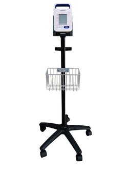 เครื่องวัดความดันโลหิตอัตโนมัติ OMRON รุ่น HBP-1320 + พร้อมรถเข็นขาตั้งครบชุด และอุปกรณ์ประกอบการใช้งาน