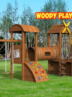 เครื่องเล่นไม้ ชุดบ้านกังหัน