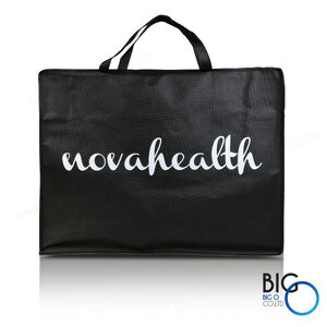 กระเป๋าสั่งทำ กระเป๋าสปันบอนด์ ทรงกล่อง NOVAHEALTH