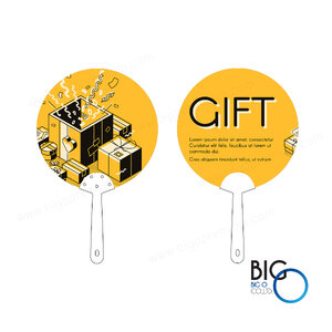 พัดพลาสติกทรงกลม V.3