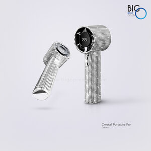 พัดลมพกพาพรีเมี่ยม จอดิจิตอล