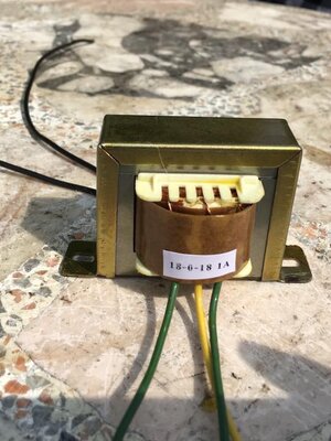 หม้อแปลง 18-0-18 1A