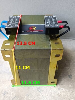 หม้อแปลง 380V To 220V 700VA