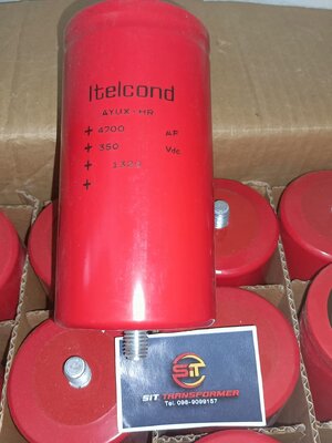 capacitor itelcond 350vdc 4700uf