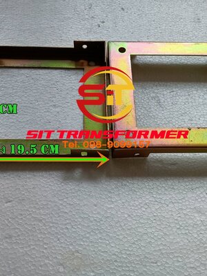 ขอบประกบหม้อแปลงขนาด 190.5