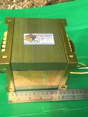 หม้อแปลง 50-0-50 10A ลงกล่อง 4.5"