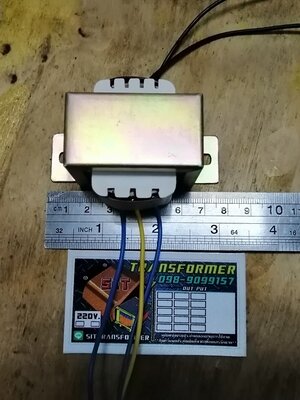 หม้อแปลง 18-0-18 500mA