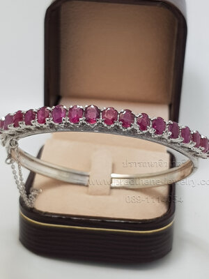 กำไลโบราณทับทิมแถว