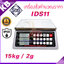เครื่องชั่งคำนวณราคา เครื่องชั่งกันน้ำ เครื่องชั่งตั้งโต๊ะ 15kg ความละเอียด 2g หน้าจอแสดงผล LCD ยี่ห้อ SDS รุ่น IDS11 พิกัด 15kg/2g