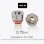 Coil คอยล์ สำหรับ ijust 3 และ Pico 25 HW-M 0.15 ohm
