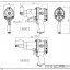 บล็อกลม 3/4" 6หุน Kuken Kw-20p-2 150-650NM (แกนยาว)