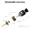 แก้วอะไหล่ Glass Tube for Coil Father King RDTA 25mm 3.5ml