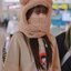 หมวกหมีผ้าพันคอแบบจ้าวลู่ซือใส่ [แอบรักให้เธอรู้]