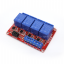 Module รีเลย์ Relay 12V 4 Channel (สีแดง) Isolation High And Low Trigger