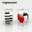 ดริปทิป 810 528 ลายขาวดำ สูง 11.8mm