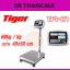 เครื่องชั่งตั้งพื้นแบบคำนวณราคา เครื่องชั่งดิจิตอล 60kg เครื่องชั่งน้ำหนัก 60กิโล เครื่องชั่งคำนวณราคา พิกัด 60kg ค่าละเอียด 5g ขนาดแท่นชั่ง 40x50cm ยี่ห้อ TIGER รุ่น TPI-01 60kg/5g