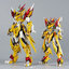 [Motor Nuclear] MG 1/100 MNP-XH01A BAI QI model kit AGENT VERSION