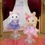 ตุ๊กตาสาวน้อยแมวและกระต่ายในชุดการแสดงบัลเล่ต์ ซิลวาเนียนแท้ Ballerina Friends : Sylvanian Families