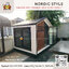DogHouseVilla บ้านสุนัข บ้านหมา บ้านแมว รองรับการติดแอร์ 200x150x190