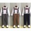 Bset0134- ชุดสูทเด็กชาย 4 ชิ้น เนื้อผ้าสวยใส่สบาย มีเสื้อเชิ้ตจับจีบ+กางเกง+โบว์+สายเอี๊ยม ขนาดชุด +ดูเพิ่ม ในรายละเอียด สำหรับออกงาน หรือการแสดง