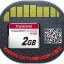 Transcend CF Card 2GB Industrial Grade CF220I CompactFlash (SLC)