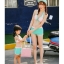 *พร้อมส่ง* ชุดว่ายน้ำ คู่แม่ลูก Sweet Bow Bikini