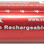 Vapcell 21700 4500mAh 20A ถ่านชาร์จขนาด 21700 แดง
