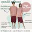ชุดนวดสปา ชาย-หญิง ชุดคนไข้ ชุดผู้ป่วยผู้ใหญ่ ผู้สูงอายุ (เสื้อคอกลมผ่าหน้า, กางเกงผ้าเลย์ฟรีไซน์)