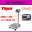 เครื่องชั่งตั้งพื้นแบบคำนวณราคา เครื่องชั่งดิจิตอล 500kg เครื่องชั่งน้ำหนัก 500กิโล เครื่องชั่งคำนวณราคา พิกัด 500kg ค่าละเอียด 50g ขนาดแท่นชั่ง 60x80cm ยี่ห้อ TIGER รุ่น TPI-01 500kg/50g