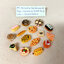 ขนมปังเบเกอรี่เรซิ่นจิ๋ว 15 ชิ้น สเกล 1:12 โมเดลจำลอง ของจิ๋ว งานจีน เล่นกับตุ๊กตาซิลวาเนียนได้ (Sylvanian Families)