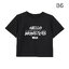 สื้อยืด BABYMONSTER : 2025 1st WORLD TOUR [HELLO MONSTERS]