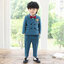 Bset0131- ชุดสูทเด็กชาย 4ชิ้น เนื้อผ้าสวยหรู ทรงสวยดูดี มีเสื้อสูท+กางเกง+โบว์หูกระต่าย+เข็มกลัด ขนาดชุด +ดูเพิ่ม ในรายละเอียด สำหรับออกงาน หรือการแสดง