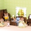 เฟอร์นิเจอร์ห้องนอนใหญ่สุดคลาสสิก ซิลวาเนียนแท้ Master Bedroom Set : Sylvanian Families