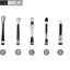 ดริปทิป 510 Coil Father Long Drip Tips มี Type B รุ่นเดียว ยาวจากบนถึงล่างสุด 64.7mm