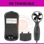 เครื่องวัดความเร็วลม มิเตอร์วัดความเร็วลม เครื่องวัดลมใบพัดแยก เครื่องวัดลม Digital Electronic Handheld Wind Speed Meter Anemometer GM8901