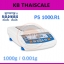 เครื่องชั่งความละเอียดสูง เครื่องชั่งน้ำหนักดิจิตอล พิกัด 1000 กรัม ความละเอียด 0.001 กรัม ถาดชั่งขนาด 128x128 มม. ยี่ห้อ RADWAG รุ่น PS 1000.R1 1000g/0.001g