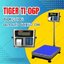 เครื่องชั่งดิจิตอล ตาชั่งดิจิตอล เครื่องชั่งน้ำหนัก 150Kg เครื่องชั่งดิจิตอลพร้อมปริ้นเตอร์ในตัว 150Kg อ่่านค่าความละเอียด 10g แท่นชั่งชั่งขนาด 50x60cm. ยี่ห้อ TIGER รุ่น TI-06P พร้อมปริ้นสติ๊กเกอร์ในตัว มีพอร์ต RS232C สามารถต่อคอมพิวเตอร์หรือ TOWERLIGHT