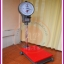 ตาชั่งน้ำหนัก300kg เครื่องชั่งเข็ม300กิโลกรัม เครื่องชั่งน้ำหนักแบบสปริง300kg เครื่องชั่งหน้าปัดแบบมีล้อ300kg ละเอียด500g ขนาดแท่น42.5*63.5cm NAGATA รุ่นK-300W-300K