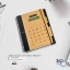 สมุดโน๊ตเครื่องคิดเลขพร้อมปากกา (Kraft Paper Notebook Calculator & Pen)