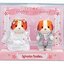 ⭐️ Limited 🏠 ตุ๊กตาคู่แต่งงาน เบบี้หมาชิฟฟอน ซิลวาเนียน Baby Pair Wedding-Chiffon Dog Baby: Sylvanian Family บ้านตุ๊กตา