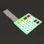 Keypad 4x5 คีย์ แบบฟังก์ชัน สำหรับ Arduino Membrane matrix keypad Switch
