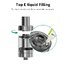 แก้วอะไหล่ ไม่มีอะตอม Glass Tube for PICO 75 w MELO 3 22mm 4ml ใส่กับรุ่น 2ml ไม่ได้
